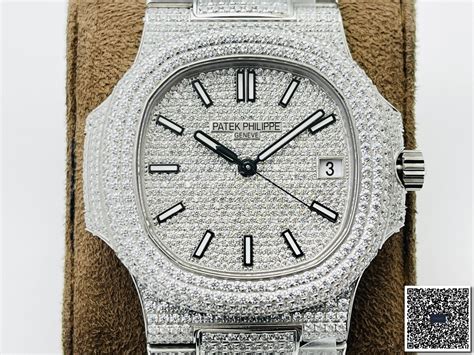 patek philippe nautilus 5711 iced out factory setting